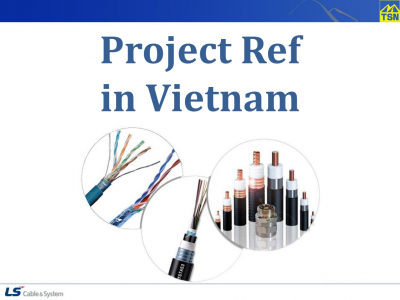 Project ref of Telecom cable in Vietnam